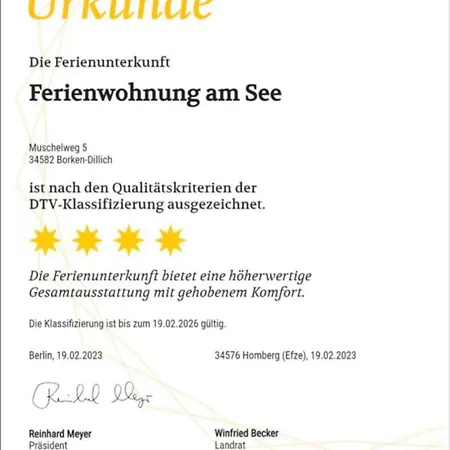 Apartment Am Dillich - Ruhige Lage - Eigener Garten - Direkt Neben Einem Natursee *